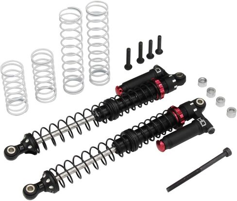 Hot Racing TD120RV02 120mm Aluminum Piggyback Shocks Adjustable in Saudi Arabia