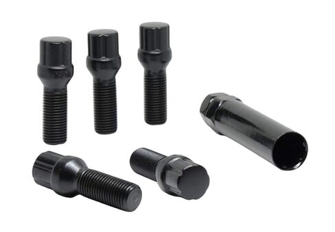 20 Pc 14x1.5 Black Spline Tuner Lug Bolts 40MM Shank for Aftermarket Wheels to Fit Many BMW Mercedes Audi VW Porsche Models with 14mmx1.5 Studs in Saudi Arabia