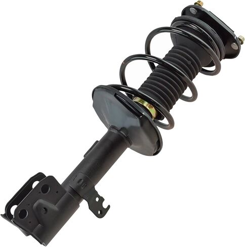 TRQ Front and Rear Strut & Coil Spring Assembly Set Driver & Passenger Sides Compatible with 09-10 Toyota Corolla in Saudi Arabia