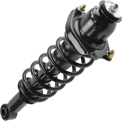 TRQ Front and Rear Strut & Coil Spring Assembly Set Driver & Passenger Sides Compatible with 09-10 Toyota Corolla in Saudi Arabia