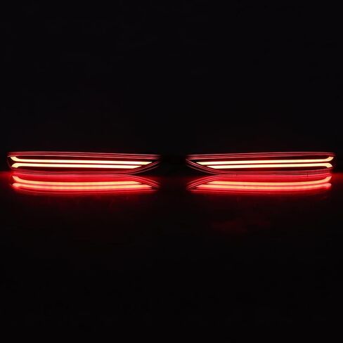 Led Rear Bumper Reflectror light Compatible With 2017-2022 Chevy Equinox LED Tail Light LED Driving Brake Light Sequential Turn Signal Light Accessories in Saudi Arabia