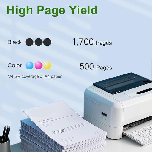 46XL Ink Cartridges Set Compatible for HP 46 XL Ink with Chip Work for HP Deskjet Ink Advantage 2020hc 2029 2520hc 2529 4729 Printers (1 Black) in Saudi Arabia