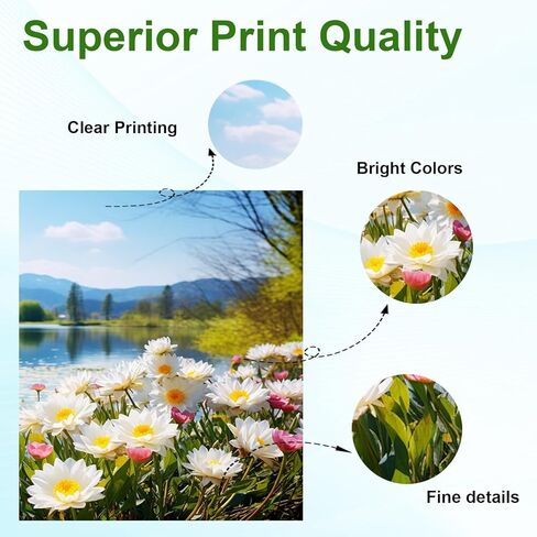 46XL Ink Cartridges Set Compatible for HP 46 XL Ink with Chip Work for HP Deskjet Ink Advantage 2020hc 2029 2520hc 2529 4729 Printers (1 Black) in Saudi Arabia