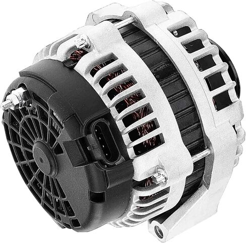 Detroit Axle - Alternator for Chevy GMC Silverado Sierra Savana 1500HD 2500HD Express 3500 Avalanche 2500 Trailblazer Tahoe Envoy Rainier Escalade Ascender, Alternator with 6 Groove Pulley Replacement in Saudi Arabia