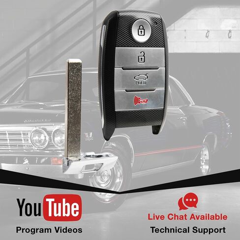 2X USARemote Key Fob استبدال بدون مفتاح دخول عن بعد لـ 2016 2017 2018 2019 2020 Kia Optima 4-Button Smart Key (SY5JFFGE04، 95440-D4000) in Kuwait