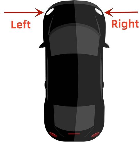 1 Pair Headlight Lens Cover Compatible for-Benz W210 E200 E240 E260 E280 E320 E430 1996-2003 Headlamp Cover Transparent Lampshade(1 Piece Left) in Saudi Arabia