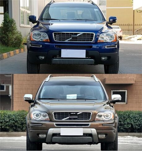 Compatible for Volvo XC90 2004-2013 Front Headlight Shell Lampshade Transparent Cover Headlights Glass Headlamp Lens Cover Glass Lamp Shell(2PCS left and right) in Saudi Arabia
