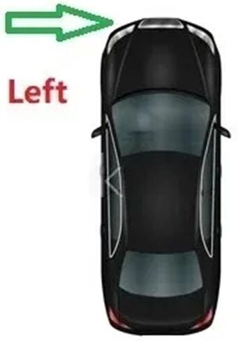متوافق مع BMW X5 E53 2004-2006 أغطية المصابيح الأمامية عاكس الضوء الزجاجي غطاء السيارة الأمامي عاكس الضوء رئيس ضوء المصباح عدسة اكسسوارات السيارات (يسار) in Kuwait