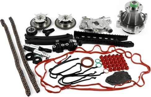 Engine Timing Chain Kit & Tensioner [fits DOHC, 4Cyl 2.0L 2.4L] Compatible with Journey 2009-2020 for Avenger 2008-2014 Caliber & Compass 2007-2017 Patriot 9-0736SX in Saudi Arabia