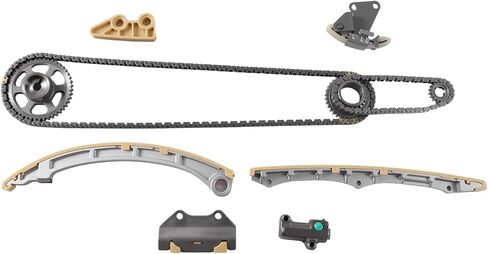 Engine Timing Chain Kit & Tensioner [fits DOHC, 4Cyl 2.0L 2.4L] Compatible with Journey 2009-2020 for Avenger 2008-2014 Caliber & Compass 2007-2017 Patriot 9-0736SX in Saudi Arabia