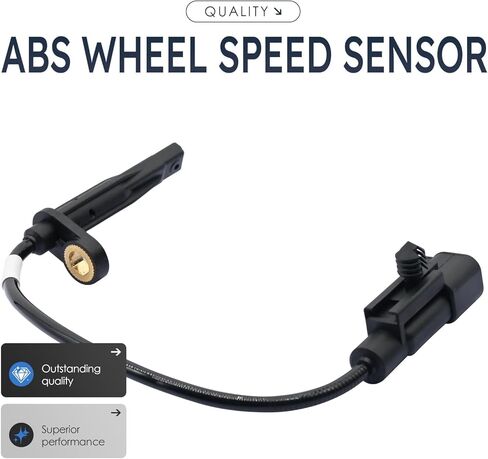 2Pcs Front Left and Right Abs Wheel Speed Sensor Compatible with Cadillac SRX 22760049 Als2845 13 14 15 16 2013 2014 2015 2016 in Saudi Arabia