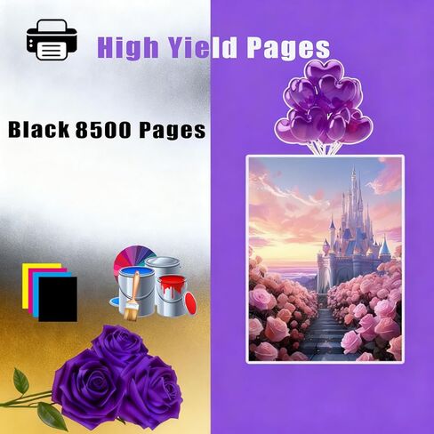 407010 Toner Cartridge Compatible for Ricoh Aficio SP 4100NL Printers, High Yield 8500 Pages, Vivid Colors and Clear Printing (1 Pack Black) in Saudi Arabia