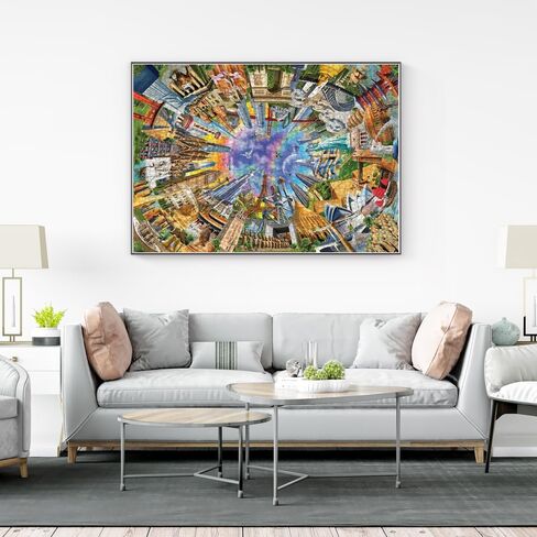 Anatolian Puzzle - Wonderful World Map, 3000 Piece Jigsaw Puzzle, 4923, Multicolor in Kuwait