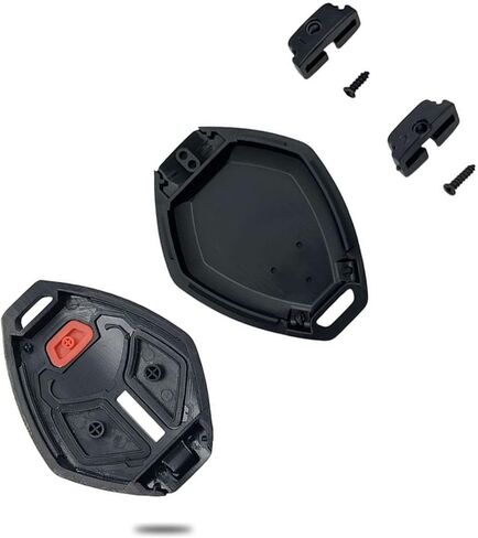 Cutting Not Required - Key Fob Case Replacement for Mitsubishi Eclipse Endeavor Galant Lancer Outlander Remote Control Car Key Fob Cover Shell (3 Button-Pack 1) in Saudi Arabia