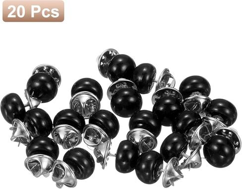 HARFINGTON 20pcs Pink No Sew Pearl Buttons 12mm Cover Up Pins Removable Reusable Craft Button for Shirt Dress DIY Crafts Clothes Decoration in Saudi Arabia
