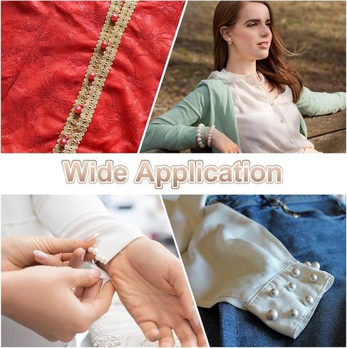 HARFINGTON 20pcs Pink No Sew Pearl Buttons 12mm Cover Up Pins Removable Reusable Craft Button for Shirt Dress DIY Crafts Clothes Decoration in Saudi Arabia