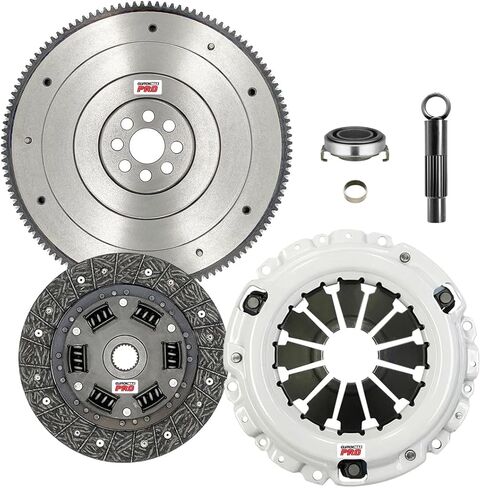 ClutchMaxPRO Performance Stage 1 Clutch Kit with Flywheel Compatible with Acura 2006-11 CSX 2013-15 ILX 2002-06 RSX 2024-14 TSX, 2003-12 Accord 2002-15 Civic Si K20 K24 2.0L 2.4L (CP08137HDFW-ST1) in Saudi Arabia