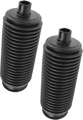 TRQ Front Driver & Passenger Side Inner Steering Kit Steering Rack & Pinion Bellow Tie Rod Compatible with 2001-2007 Toyota Sequoia 2000-2006 Tundra in Saudi Arabia