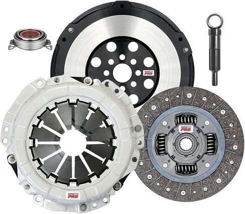 ClutchMaxPRO Heavy Duty OEM Clutch Kit with Chromoly Flywheel Compatible with 2008-2014 Scion xD 1.8L 4cyl 2ZR-FE (CP16088HDLSF-CK) in Saudi Arabia