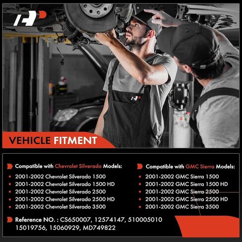أسطوانة القابض الممتازة متوافقة مع شيفروليه سيلفرادو 1500/1500 HD/2500/2500 HD/3500 وGMC Sierra 1500/1500 HD/2500/2500 HD/3500، 2001-2002، استبدال # MD749822، 15060929 in Saudi Arabia