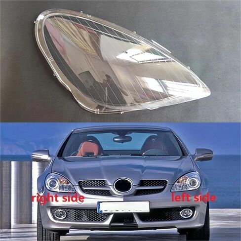 Compatible For Mercedes-Benz SLK SLK 280 SLK300 SLK350 2004-2010 Headlights Shell Transparent Lampshade Headlamp Lens Cover Glass Lamp Shel(1PCS right side) in Saudi Arabia
