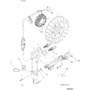 غطاء شمعة الإشعال Polaris، قطعة OEM الأصلية 3086976، الكمية 1 in Kuwait
