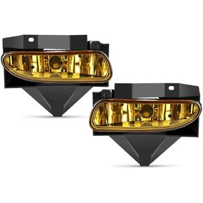 HSMOTHEV Fog Lights Assembly Compatible with 1999-2004 Ford Mustang with 12V27W 880-Bulbs Amber Lens Driver and Passenger Side 2 Years Warranty in Saudi Arabia