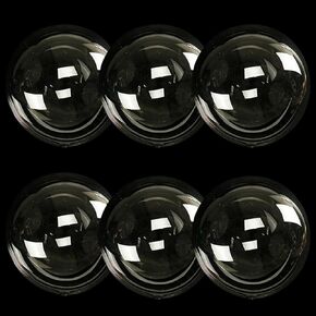 بالونات صغيرة شفافة، 100 قطعة بالونات بوبو صغيرة مقاس 5 بوصة خالية من اللاتكس وشفافة صغيرة من الكريستال لتزيين حفلات أعياد الميلاد وحفلات الزفاف (5 بوصة/100 قطعة) in Kuwait