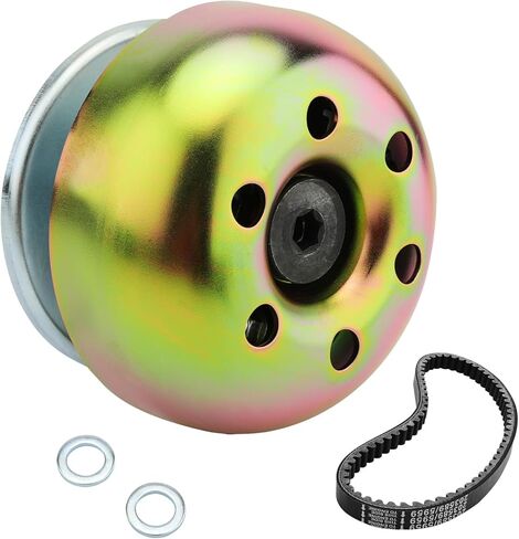 Super 30 Series Torque Converter Driver Clutch With Belt, Compatible With Predator 224 212 196cc, Honda, Briggs Stratton Engines, Coleman Baja Massimo Mini Bikes Sliver, 30 Series TAV Kits 3/4" Bore in Saudi Arabia