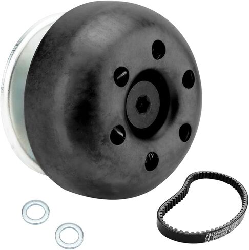 Super 30 Series Torque Converter Driver Clutch With Belt, Compatible With Predator 224 212 196cc, Honda, Briggs Stratton Engines, Coleman Baja Massimo Mini Bikes Sliver, 30 Series TAV Kits 3/4" Bore in Saudi Arabia