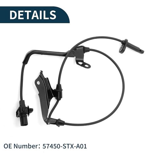 ABS Wheel Speed Sensor Front Right ABS Sensor Anti-Lock Braking System Sensor No.57450-STX-A01 for Honda Pilot 2009-2015, for Acura MDX 2007-2013 in Saudi Arabia