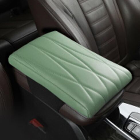 Car Armrests Covers for Chrysler 200 2011–2017, Center Console Cover Armrest Cushion Middle Console Protector Armrest Mat Interior Accessories,E in Kuwait