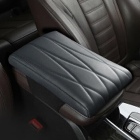 Car Armrests Covers for Chrysler 200 2011–2017, Center Console Cover Armrest Cushion Middle Console Protector Armrest Mat Interior Accessories,E in Kuwait