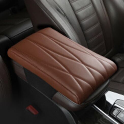 Car Armrests Covers for Chrysler 200 2011–2017, Center Console Cover Armrest Cushion Middle Console Protector Armrest Mat Interior Accessories,E in Kuwait