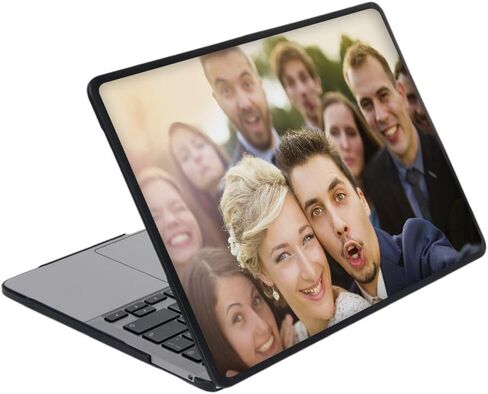 حافظة صور شخصية مخصصة لجهاز MacBook Pro مقاس 16 بوصة (2021) طراز A2485/A2780 حافظة نصية مخصصة كهدية مع غلاف صلب من البلاستيك متوافق مع حافظة MacBook Pro مقاس 16 بوصة باللون الأسود in Saudi Arabia