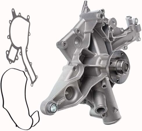 RYNCO Professional Water Pump AW9380 Compatible with 1998-2005 Mercedes-Benz C240 C280 C320 C43 C55 AMG CL500 CL55 CLK430 E320 G500 ML500 S500 SLK320, with 2005-2006 Chrysler Crossfire Water Pump in Saudi Arabia