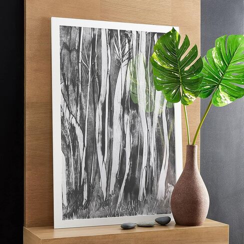 24" x 36" Black Belmont Frame by Studio Décor - Includes Pre-attached Hanging Hardware, Horizontal or Vertical Display - MDF, Bulk 6 Pack in Saudi Arabia