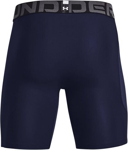 Under Armour Mens HeatGear Compression Shorts - Sweat Wicking LG Black-White in Kuwait