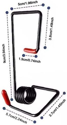 6 Pack Windshield Wiper Huggies Pressure Spring Booster Universal Windshield Wiper Blade Tension Springs for Most Cars Front Windshield Wiper Arm SUV Truck RV Improve Blade Performance in Rain in Kuwait