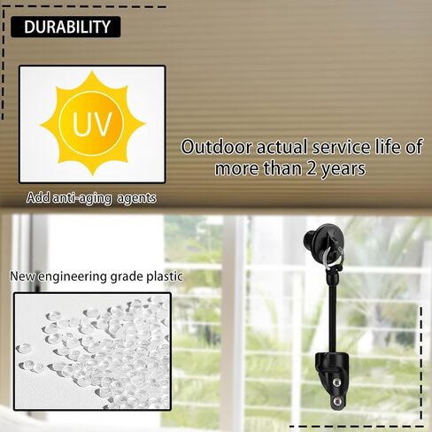 طقم بنجي لأجهزة تظليل الشمس وجزء بديل لغطاء النهاية Coolaroo لجزء Coolaroo للظلال الخارجية وأجزاء بديلة لظلال Coolaroo (بيج، مجموعة بنجي + غطاء نهاية 2 مجموعة) in Saudi Arabia