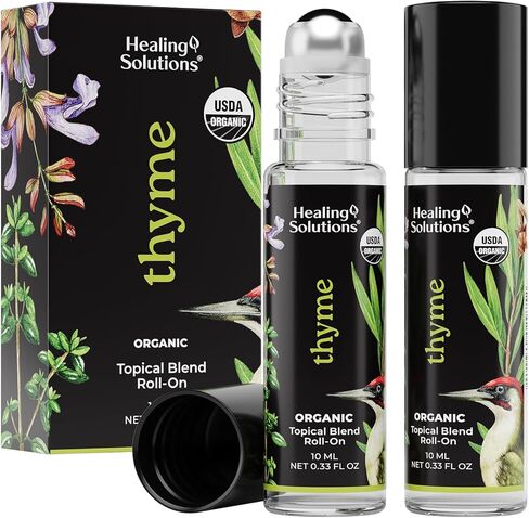 Healing Solutions - (2 Pack) Organic Ylang Ylang Perfume Roll On USDA Certified, Roll On Set Ylang Ylang Essential Oil Roller, Skin, Sleep - Ylang Ylang Perfume Roll On - Ylang Ylang Oil Roller in Saudi Arabia