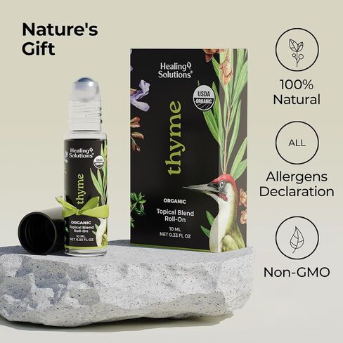 Healing Solutions - (2 Pack) Organic Ylang Ylang Perfume Roll On USDA Certified, Roll On Set Ylang Ylang Essential Oil Roller, Skin, Sleep - Ylang Ylang Perfume Roll On - Ylang Ylang Oil Roller in Saudi Arabia