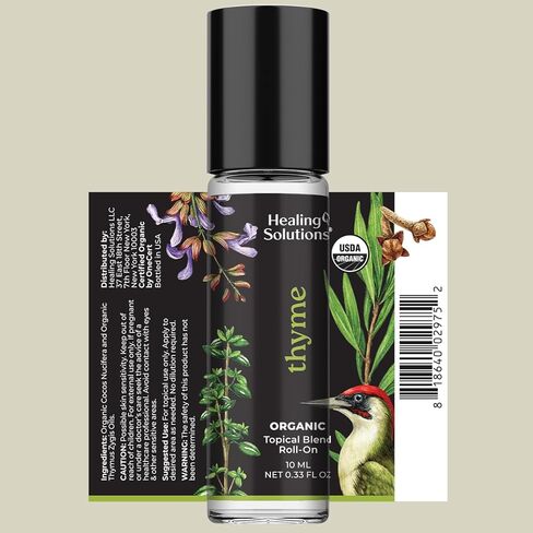 Healing Solutions - (2 Pack) Organic Ylang Ylang Perfume Roll On USDA Certified, Roll On Set Ylang Ylang Essential Oil Roller, Skin, Sleep - Ylang Ylang Perfume Roll On - Ylang Ylang Oil Roller in Saudi Arabia