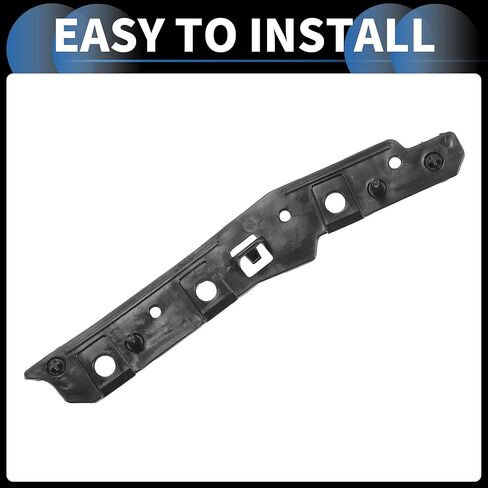 Bumper Support Bracket, Right Side Front Bumper Retainer Bracket Hold Mount No.FB5Z17E814A for Toyota Corolla 2001-2007 ABS Plastic Black, 1 Pc in Saudi Arabia