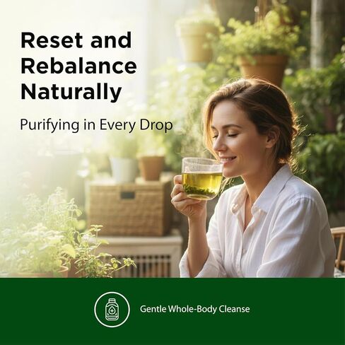 Flora Health Flor-Essence with Turkey Tail & Turmeric, Rich in Polysaccharides, 35+ Phenolic Compounds with Antioxidants and Immunity Support, 17-fl. oz. Glass Bottle in Kuwait