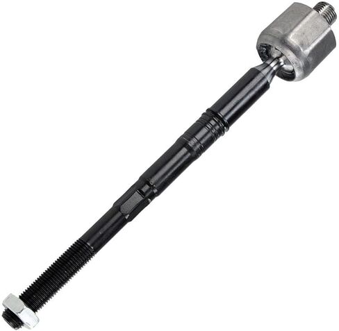 Detroit Axle - 2pc Front Inner Tie Rods for 2003-2012 Land Rover Range Rover, Passenger and Driver Side Tie Rod Ends 2004 2005 2006 2007 2008 2009 2010 2011 Replacement in Saudi Arabia