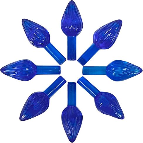 National Artcraft® Small Twist-Style Ceramic Christmas Tree Lights - Crystal Clear (144 Pcs) in Kuwait