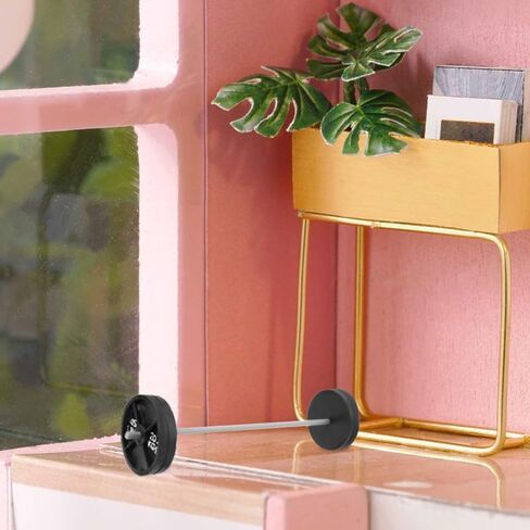 Mini Barbell Model 1/12 Scale Dumbbell Miniature Gym Equipment Dollhouse Sports Decor for Photo Props and Doll Accessories in Saudi Arabia