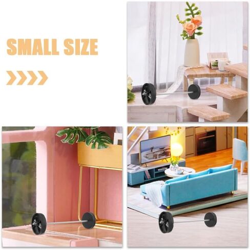 Mini Barbell Model 1/12 Scale Dumbbell Miniature Gym Equipment Dollhouse Sports Decor for Photo Props and Doll Accessories in Saudi Arabia