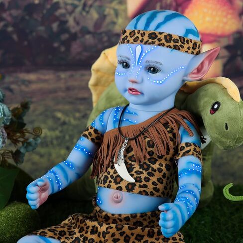 ADFO Lifelike Reborn Baby Dolls Girl, 22 Inch Realistic Newborn Real Life Soft Full Vinyl Body Poseable Doll with Feeding Kit Gift Box for Kids Age 3+ in Saudi Arabia
